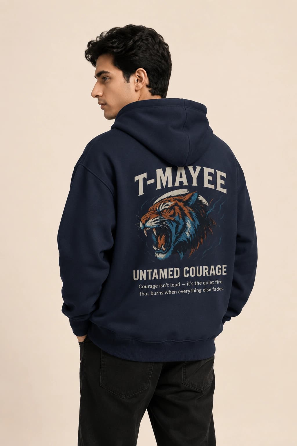 Untamed Courage Oversized Hoodie
