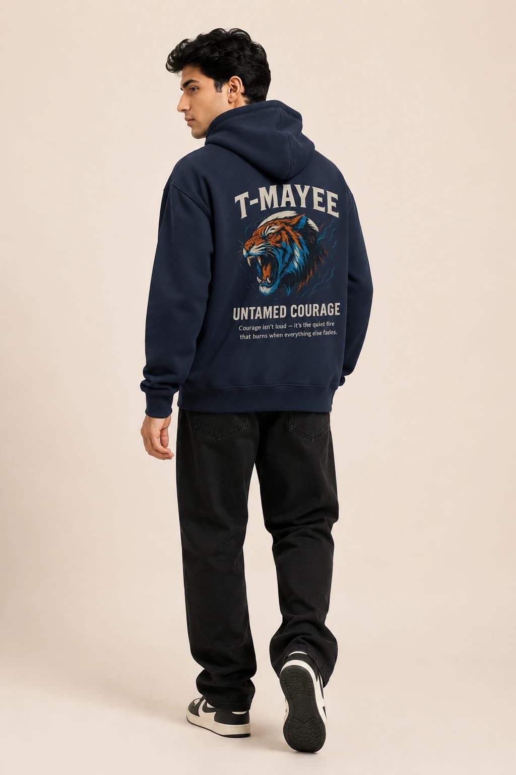 Untamed Courage Oversized Hoodie — view 2