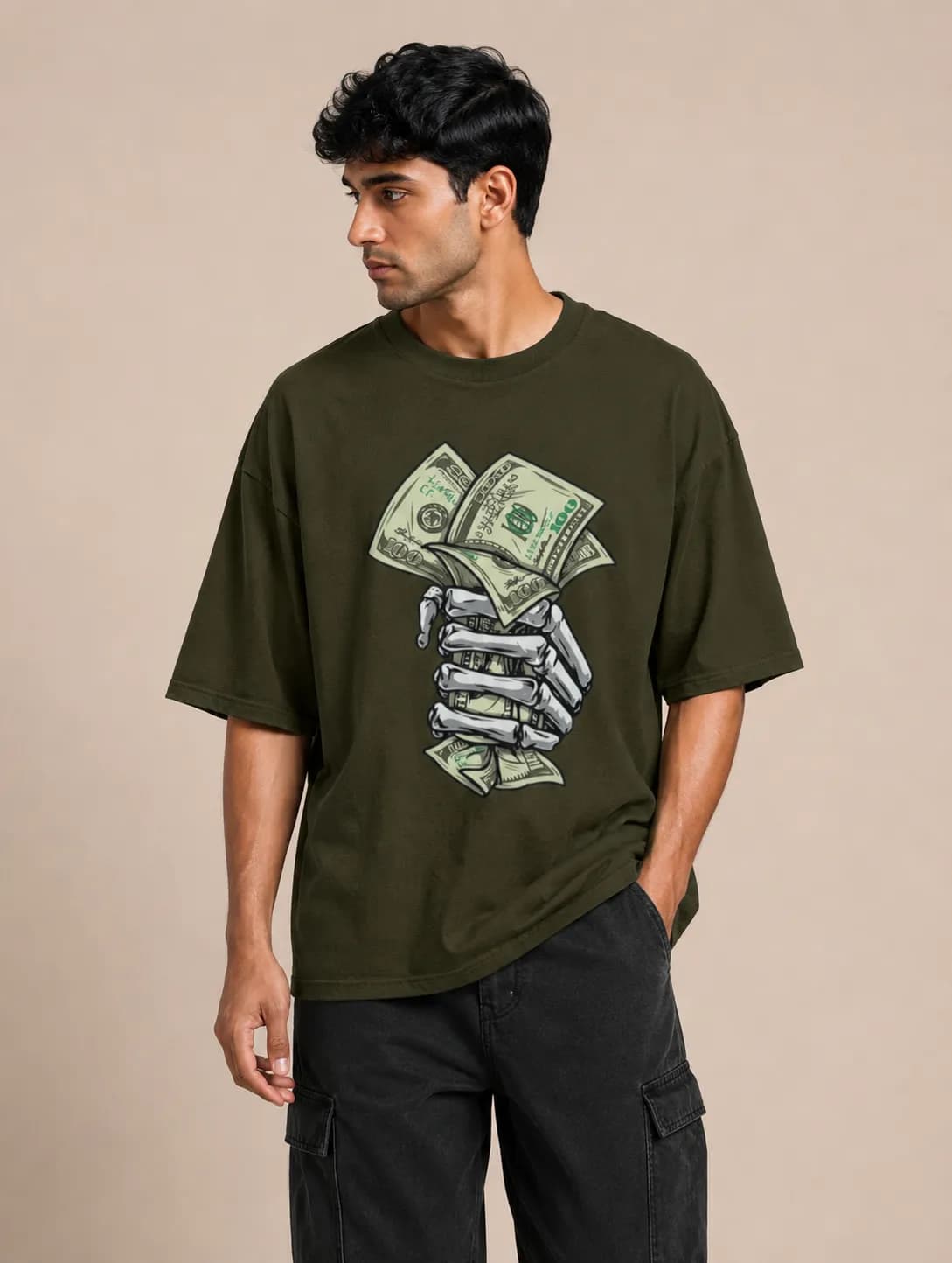 Money Power Oversized T-Shirt