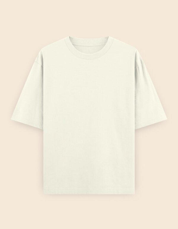 in silence i grow (back print) oversized tee