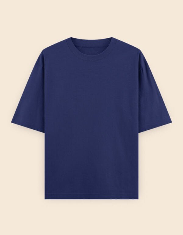 built from burnout – reflective grey vinyl (back print) oversized tee
